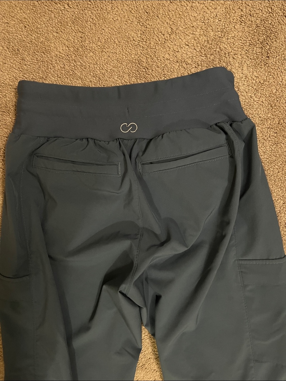 Calia by Carrie Underwood slate blue Women's TrueLight Cargo Pocket Jogger - Picture 5 of 5